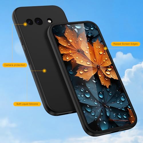 Coque Pixel 9A protection premium soft touch silicone vert - 6