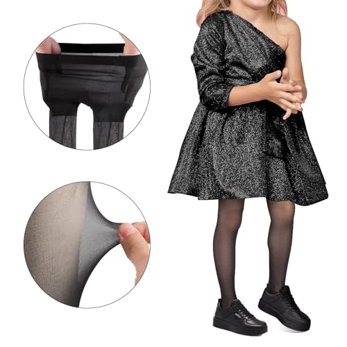 MK MATT KEELY Ballet Tight Girls Dance Tight Kids Ultra Soft Pantyhose Stockings Toddler School Footed Leggings2