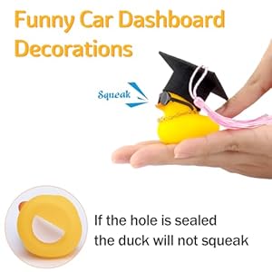 Wonuucardashboarddecorgraduationhatrubberduckcarducksornamentswithminihatnecklacesunglassesscarfblack Urban Country Home Decor Wonuu car dashboard decor graduation hat rubber duck car ducks ornaments with mini hat necklace sunglasses scarf black urban country home decor