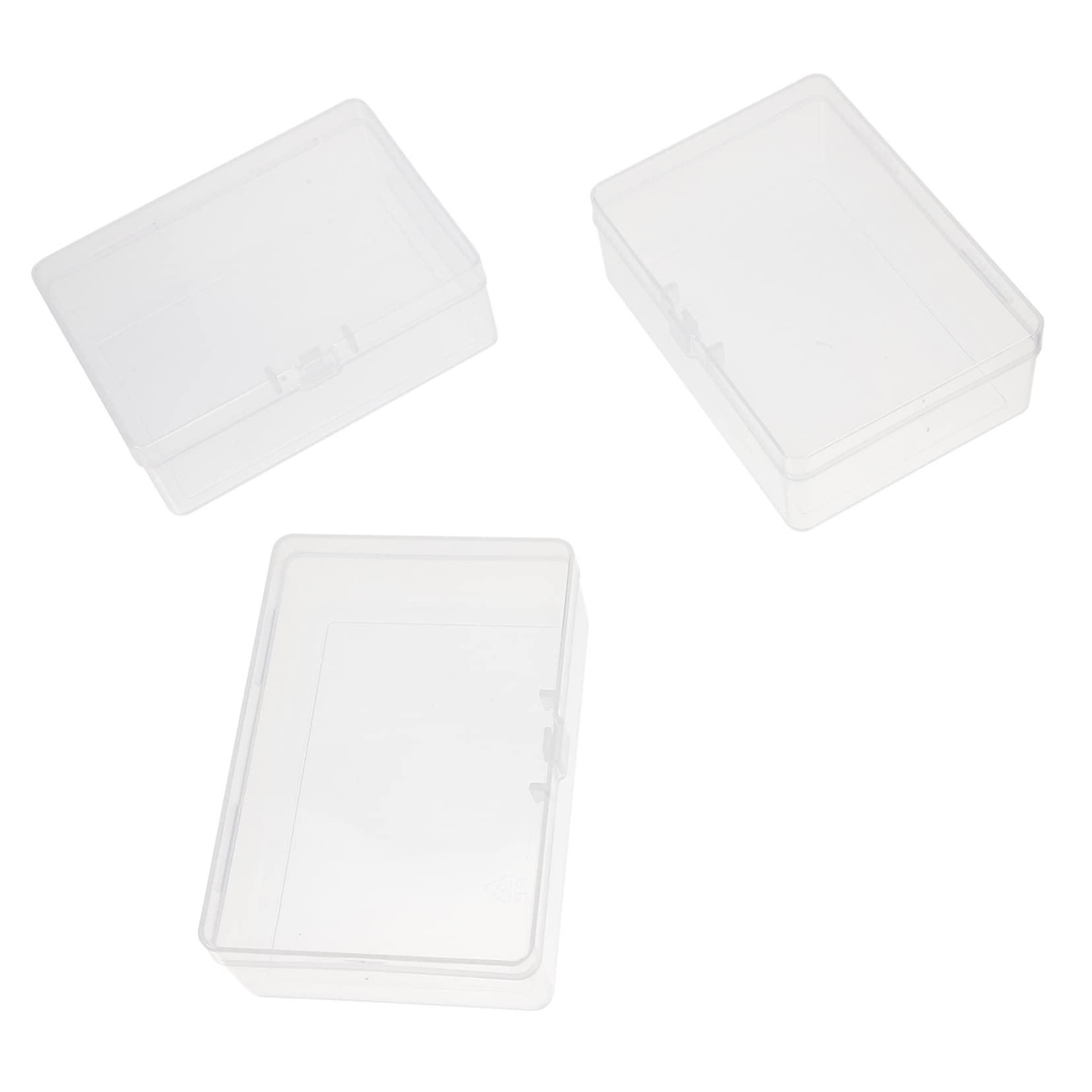 ibasenice 5 Set Di Scatole Portaoggetti Per Giochi Di Poker Biglietti Da Visita Gioielli Minuterie Metalliche Facili Da Trasportare 3 Pezzi*5