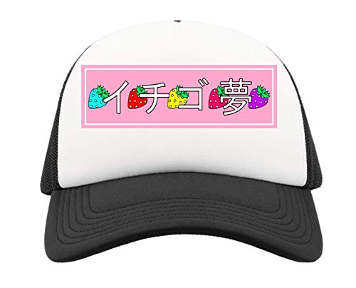 Gorra JDM Japan Kanji Evita Calor Gorra Camionero Media Malla Cómoda
