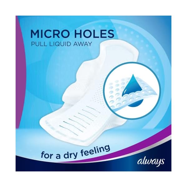 Always Infinity Damenbinden lang (Größe 2) mit Flügeln, 11er Pack (4 x 11 Stück) – Bild 8