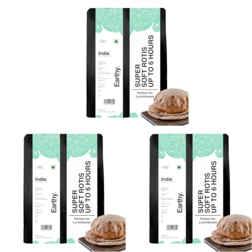 Image of TWF Indie Wheat Flour | 1 Kg | Organic Wheat | From Indo-Gangetic Plains | High Protein & Fibre | No Bleach | No Preservatives | No Artificial Flavor | Rich in Micro-nutrients | Guilt Free Rotis