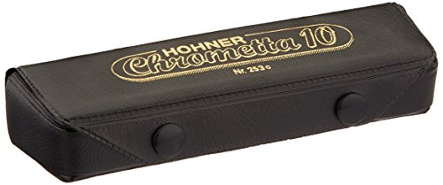 Hohner 253 Chrometta 10 Harmonica, clé de do majeur - Les Beatles, Paul McCartney, John Lennon, RIngo Starr, George Harrison Hohner 253 Chrometta 10 Harmonica, clé de do majeur – Image 4