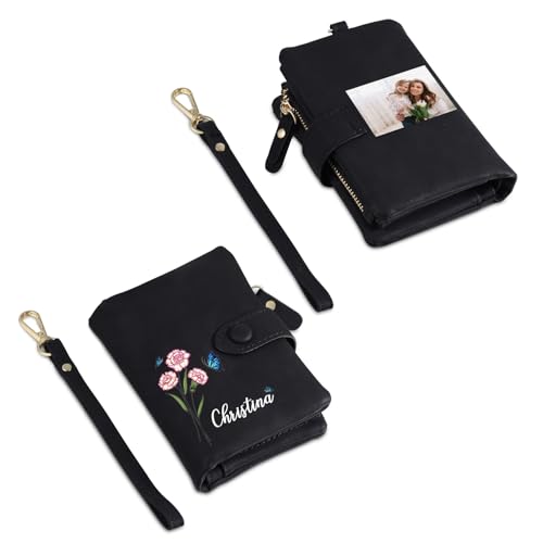 Portefeuille femme avec photo gravée pour garder vos plus beaux souvenirs toujours avec vous