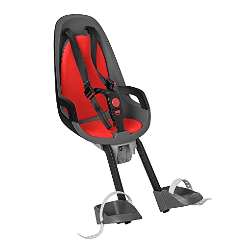 Hamax Observer Front Child Bike Seat (Grey/Red, A-Head Mount) #TOP11
