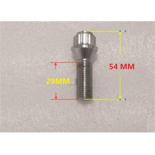 Pernos de rueda para MG M14*1.5 con tornillos de tuerca antirrobo y llave de bloqueo llanta 3
