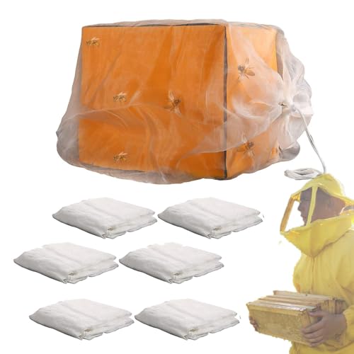 de Red de Abejas – Transporte de Colmenas de Nailon, Cierre de cordón Transpirable, Saco de Embalaje Ligero para Llevar, Transporte de Insectos, Dispositivos de Apicultura, Empresa de