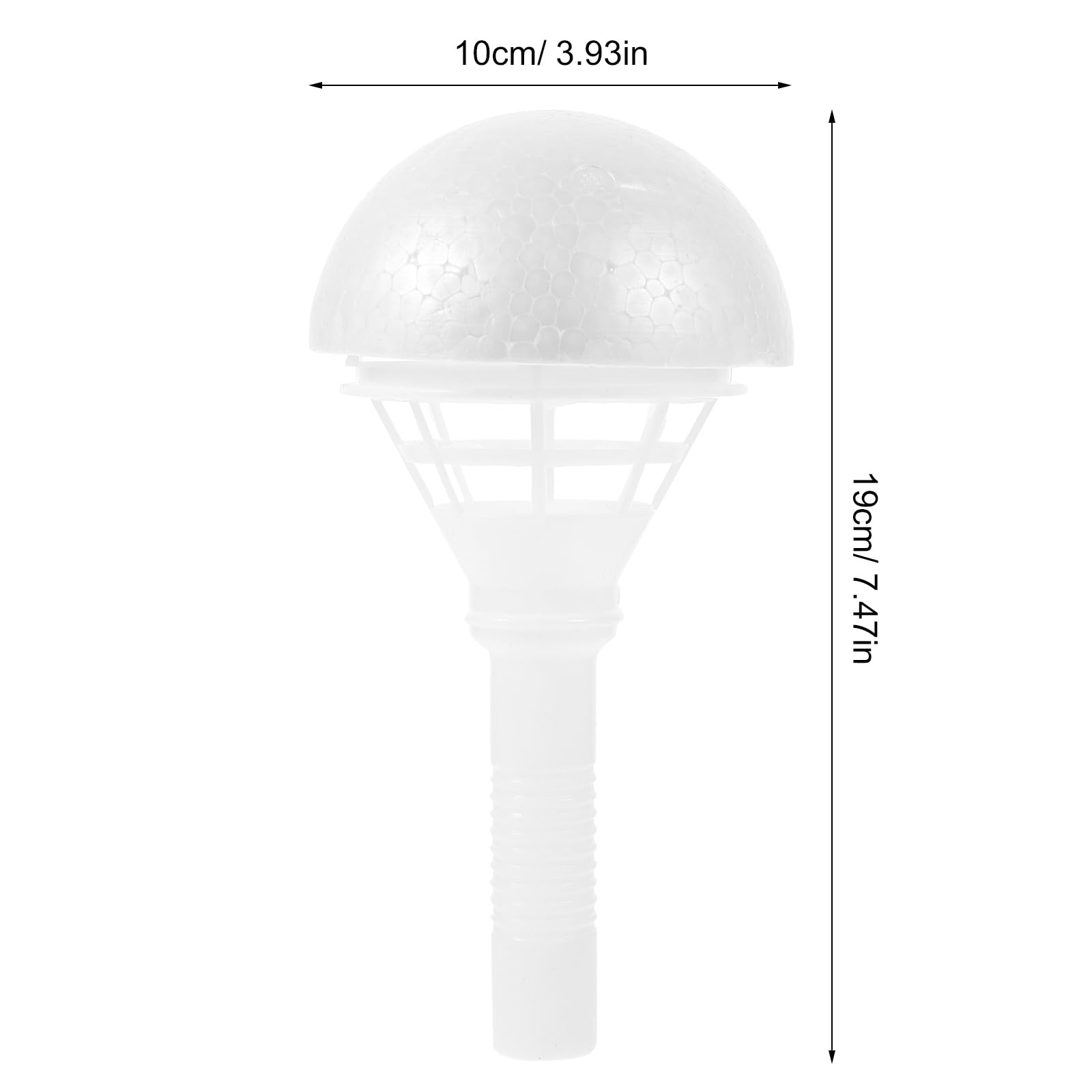 VILLCASE Flower Bouquet Holder, Wedding Bridal Floral Bouquet Holder, Foam Floral Handle Bouquet Stand for Arrangement Wedding Supplies Handheld Flowers Decoration
