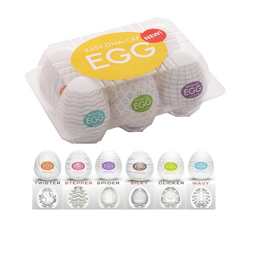 テンガ エッグ バラエティパック 6個入り サイズフリー 男女兼用 - 画像1