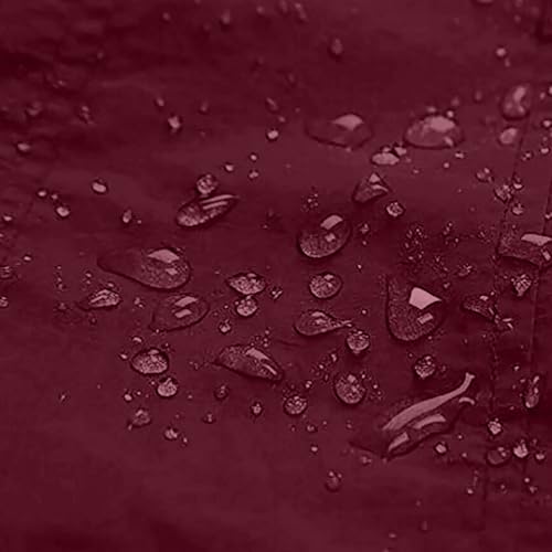 Womens Raincoat with Hood Outdoor Waterproof Lined Long Rain Jacket Lightweight Plus Size Climbing Zip Up Windbreaker4