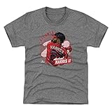 500 LEVEL Michael Harris II Youth Shirt (Kids Shirt, 6-7Y Small, Tri Gray) - Michael Harris II Atlanta Dots WHT