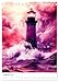 Lichter der See (Desk Calendar 2026 DIN A5 High), CALVENDO Monthly Calendar: Through the Year with Lighthouse Impressions