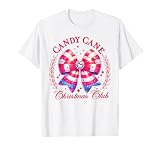 Photo Gallery candy cane christmas club coquette bow rosso bianco fiocco natalizio maglietta Photo Gallery candy cane christmas club coquette bow rosso bianco fiocco natalizio maglietta
