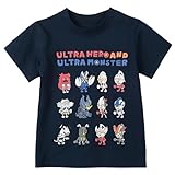 [STARRYDANCE] ウルトラマン 男の子 半袖 Tシャツ キッズ 綿100% 春 夏 服 起毛生地 弾力性良い 綿サークル 怪獣 ピグモン ゼットン エレキング 子供服