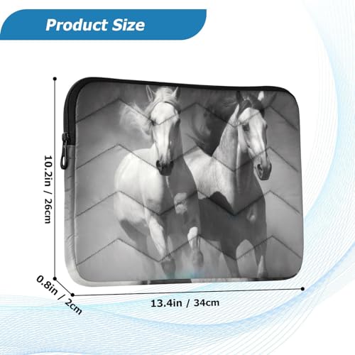 Funda para portátil Running Horses 13-14 pulgadas impermeable miniatura 3