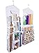 Regal Bazaar Double-Sided Hanging Gift Bag and Gift Wrap Organizer (White)