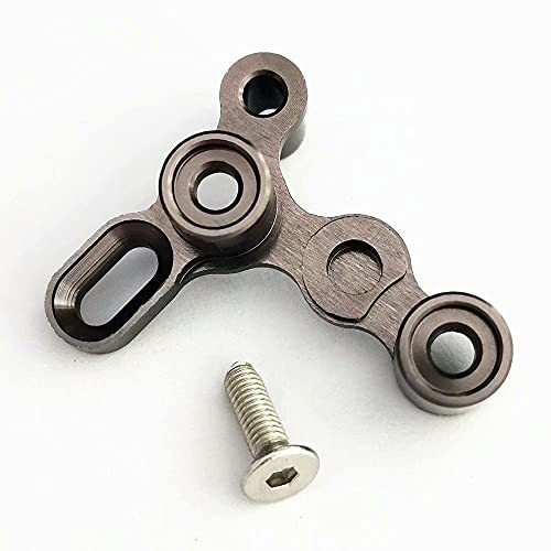 Aluminum Motor Link Mount Gunmetal for Kyosho Motorcycle Honda NSR500 D4