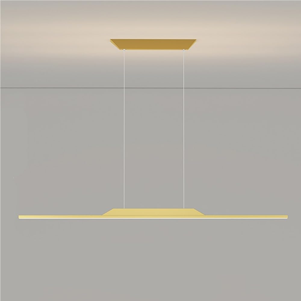Luminaire suspendu LED réglable en continu pour éclairer un îlot de cuisine