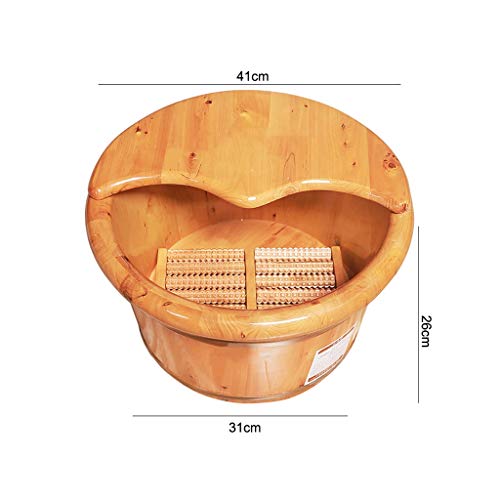 Spa de pies de madera Katzowen 41x26x31 cm miniatura 5