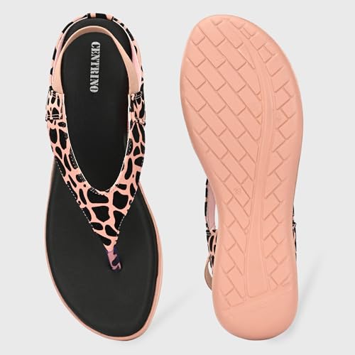 Image of Centrino Women's Thong Sandals & Comfortable Ortho Care Sandal for Ladies | Fashion Wear Sandal & Chappal | Soft Cushioned for More Comfort (2853)