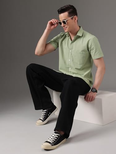 Majestic Man Store Majestic Man Men's Pure Cotton Slim Fit Half - Image 7