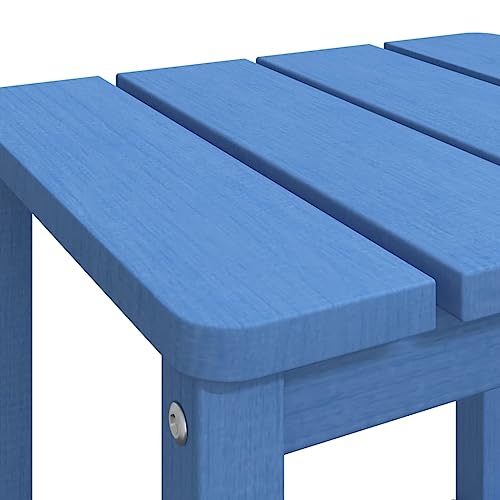 Mesa de jardín HDPE resistente a la intemperie y fácil de limpiar para camping 6