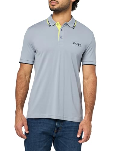 BOSS Mens Paddy Pro Stretch Pique Polo Shirt