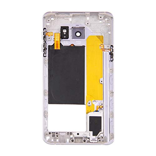 Cadre Bezel Galaxy Note 5 N9200 Remplacement Châssis Gris Silver Ajustement Parfait - 3