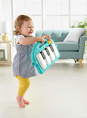 Fisher-Price HBB73 - Spielspaß Piano-Gym Spieldecke mit Spielzeug, Babyspielzeug für Kleinkinder ab der Geburt – Bild 7