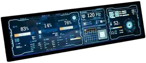 Image of IPS Screen AIDA64 CPU Temperature Monitor 8.8 inch LED Display for Cars Monitor GPU Computer Case Sub Screen Raspberry Pi MIPI DIY Kits 1920x480
