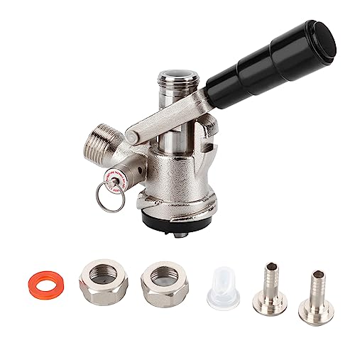 Accoppiatore G5/8 Valvola Sicurezza Rubinetto Fusto Birra ACCOPPIATORE PER FUSTI G5/8 Tipo S Erogatore Con Valvola Limitatrice Di Pression EUR 54,99