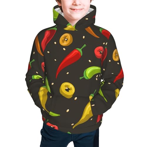 Chili2 Kid Hoodies Boys Sweatshirts Girls Pullover with Pocket3