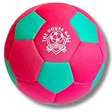 The House Ball - The Original Soft and Safe Indoor Soccer Ball Size 4 Created for Inside Your Home and Yard - Fun Soccer Gift - Perfect Kids Soccer Ball (Pink)