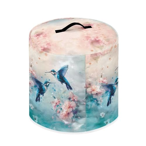 Image of Cozeyat Oil Painting Hummingbird Kitchen Decor Accessories Appliance Dust Cover for Electric Pressure Cooker /Air Fryer /Rice Cooker /Steamer /Toaster,Pressure Cooker Cover 6 qt