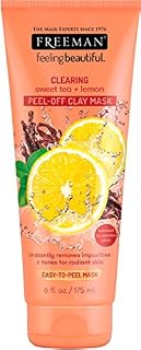 Freeman Facial Mask Sweet Tea & Lemon Peel Away 6 Oz