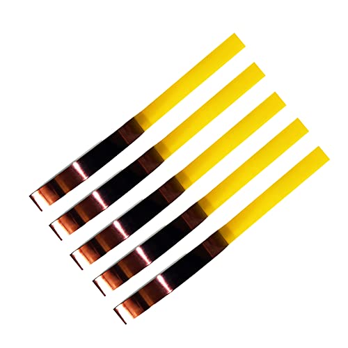 Image of Tapes Master 5 Rolls - 1 /2 inch x 36 Yds1 Mil Polyimide High Temperature Heat Resistant Heat Transfer Thermal Electrical Insulation Tape