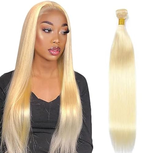 Extensiones de pelo humano unidireccional #613, la pureza del cabello real lacio