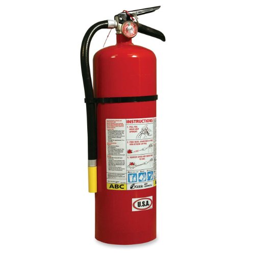 Kidde Pro Line Tri-Class Dry Chemical Fire Extinguishers EXTINGUISHER,DRY,10#,ABC (Pack of2)