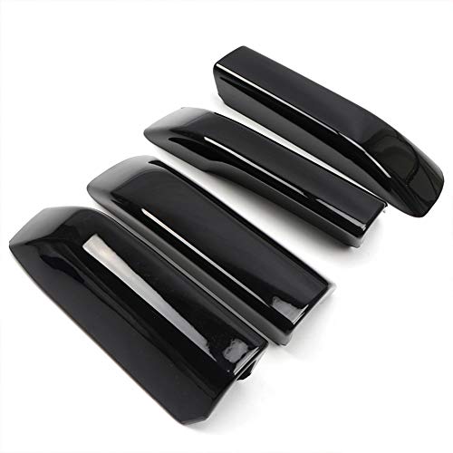 Itrims Car Roof Rack Rail End Cover Shell Cap Trim For Toyota 4Runner 4Wd N280 Trd Pro 2010-2022 2018 2019 Black 4Pcs #TOP1
