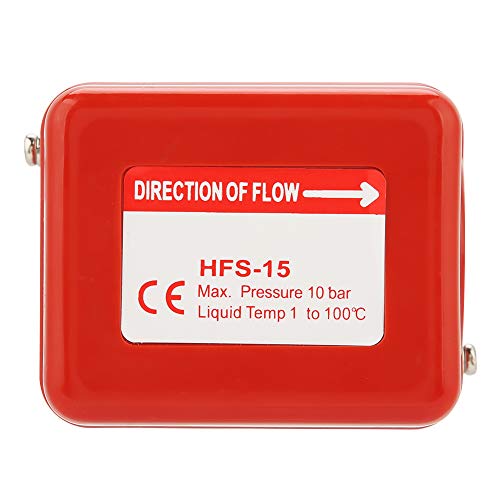 FTVOGUE Commutateur de Contrôleur d'eau, Contrôleur de Débit d'eau de Type Palette, Micro-interrupteur 220VAC pour Systèmes de Traitement de l'eau et Unités de Refroidissement