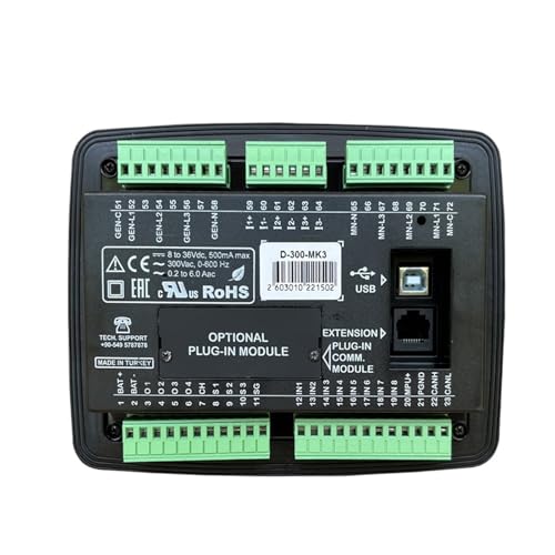 Módulo de arranque automático D300 para optimizar generadores diésel 4