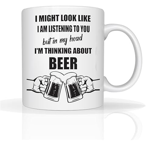 Funny Beer Lovers Ceramic Mug Gift Cover
