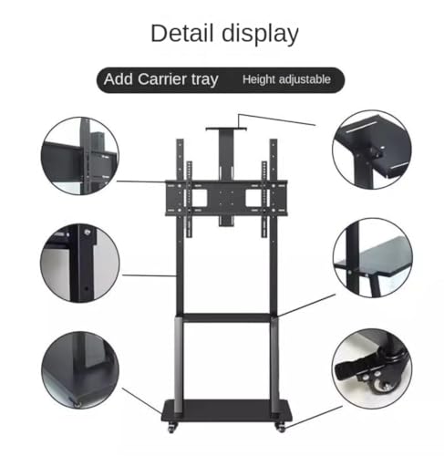 Soporte Universal para TV móvil ajustable para 32-75 pulg. miniatura 3
