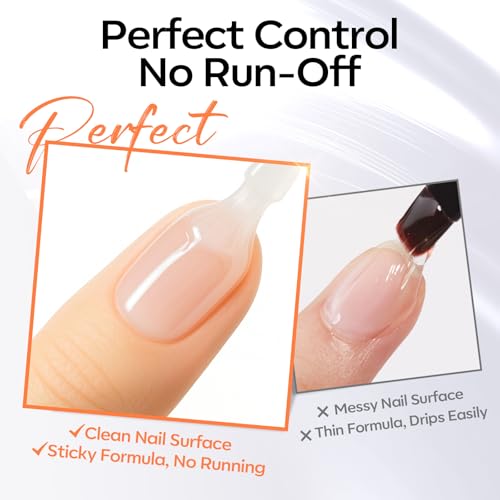 Image of modelones Gel Top Coat and Silky Base Set 15ml Upgrade No Wipe Glossy