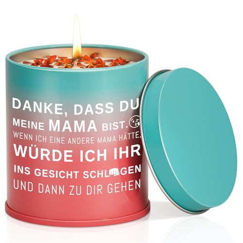 PRSTENLY Geschenke für Mama, 9OZ Lavendel Kerzen Geburtstagsgeschenk für Mama, Geschenke für Frauen, Mama Geschenk zum Geburtstag Weihnachten Ostern Muttertag