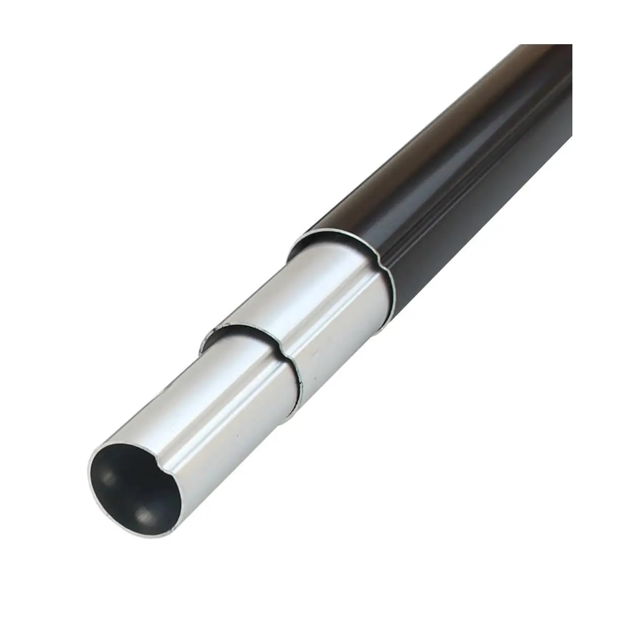 Neustanlo | Dreiecksbesen inkl. Teleskopstange 400 cm mit intuitiven Schnellspannsystem und ergonomischen Handgriffen | ideal zur Pflege von Haus und Garten