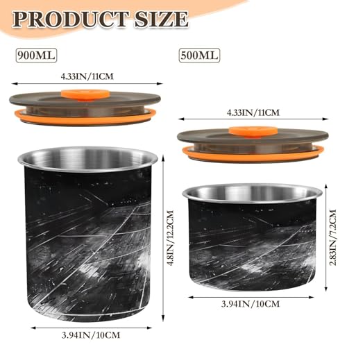 Envase Hermético de Acero para Café 500ml miniatura 2