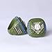 TOPSPORTSJEWELRY 12 pcs Pack Baseball Tournament Options Championship Ring Trophy on Side Size 9 (Olive Green Finalist)