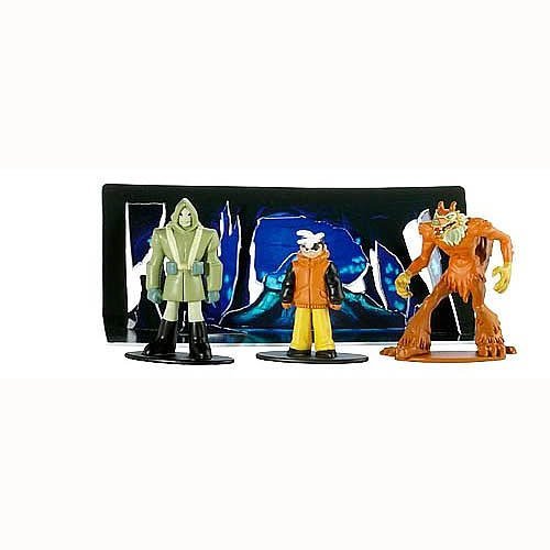 The Secret Saturdays Mini Figure Ice Cavern Crisis Pack - Zak, Van Rook, Amarok